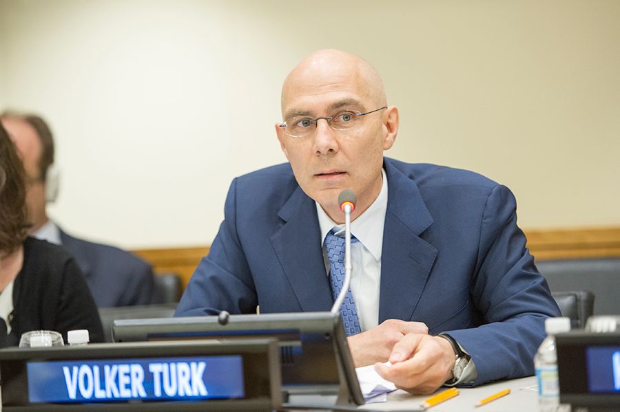 UN Human Rights Chief Volker Türk briefs States on his visit to the Middle  East